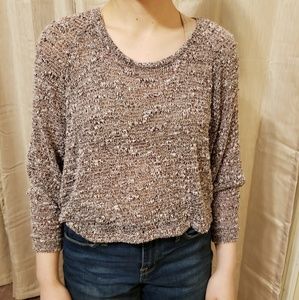 Urban outfitters sparkle and fade sweater